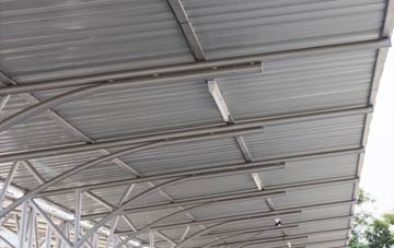 installing Enmore Field metal roofing